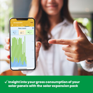 Eastron Solar expansion pack - 1-phase - Eastron kWh meter SDM230 SDM630 Modbus MID - Read solar panels